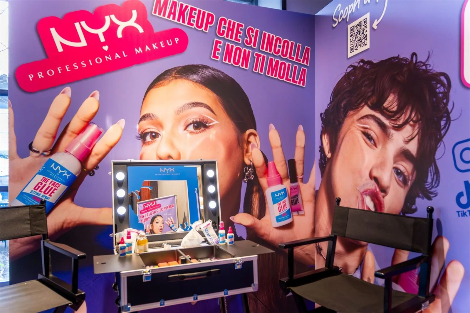 Set experience NYX Professional Makeup in ateneo