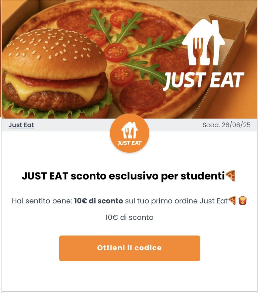 Coupon con 10€ di sconto per studenti su UniveristyBox